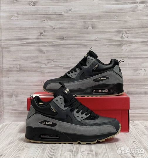 Кроссовки Nike Air Max 90 зимние с мехом