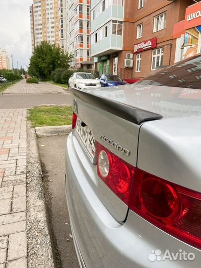 Спойлер и козырек аккорд 7