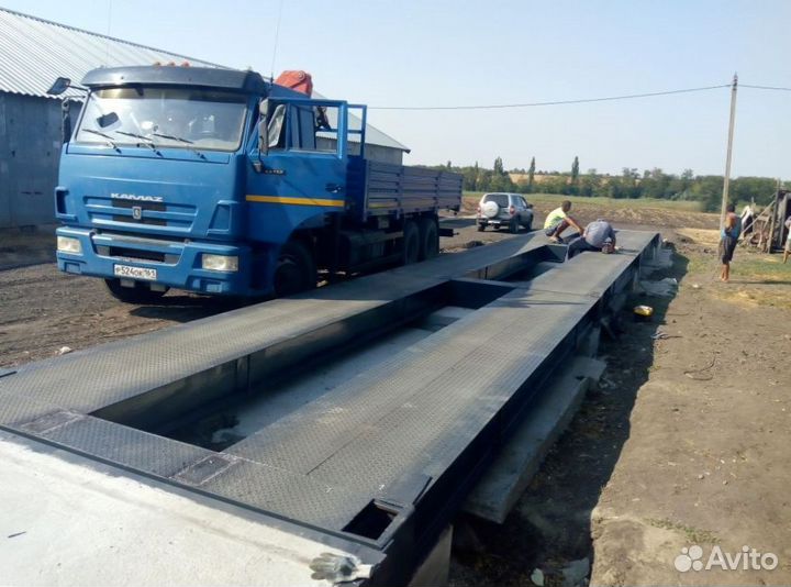 Стационарные автомобильные весы