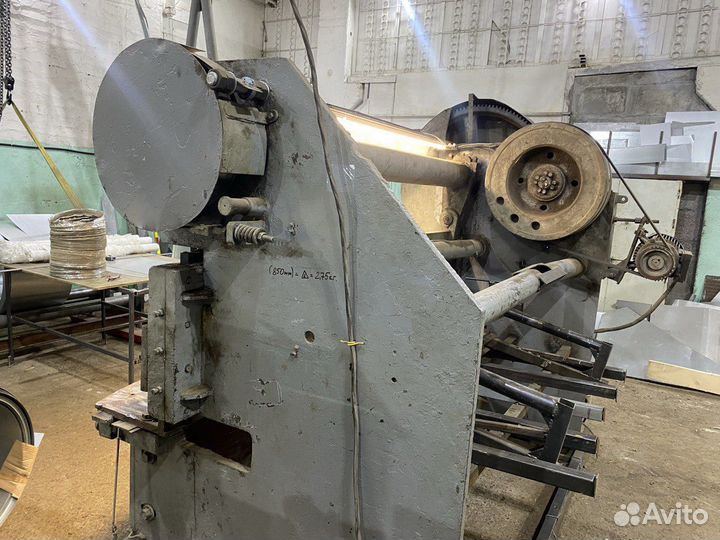 Гильотина по металлу до 6 мм (СССР)