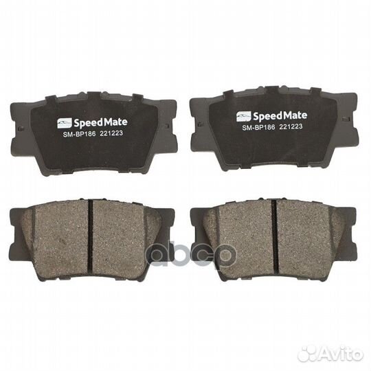 Колодки зад.toyota Camry,RAV 4 III,IV/lexus ES