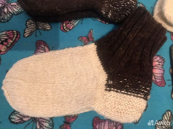 Носки из овечьей шерсти