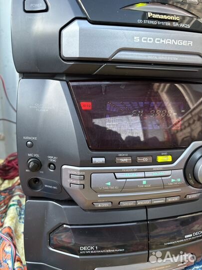 Музыкальный центр panasonic