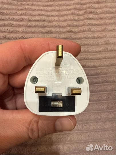 Переходник английская вилка