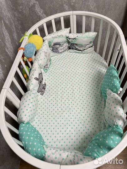 Детская кроватка трансформер бу