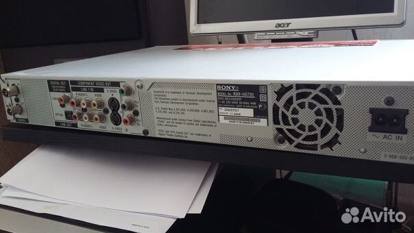 Sony RDR - HX720 DVD рекордер