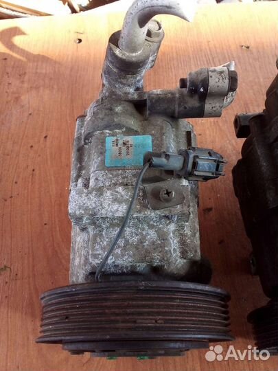 Компрессор кондиционера nissan primera almera 16