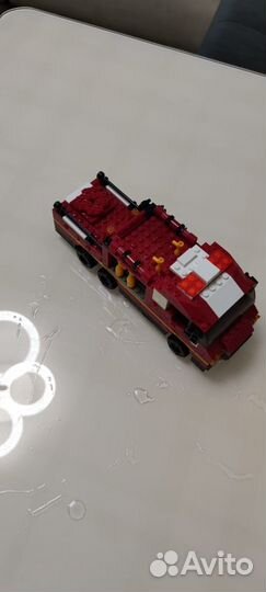 Лего lego пожарная машина