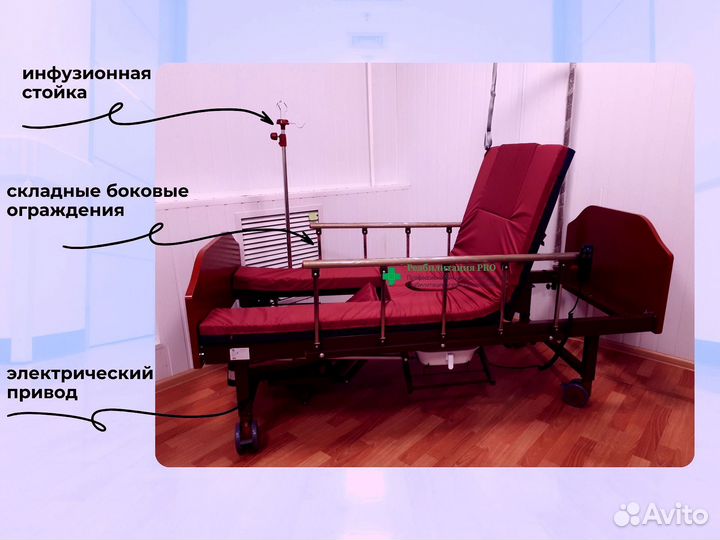 Кровать для лежачих больных