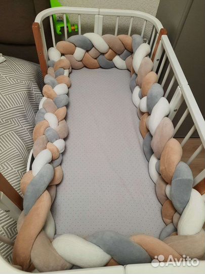 Бортик косичка