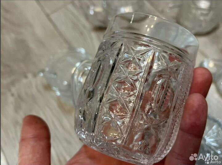 Кружки хрусталь - дхз СССР