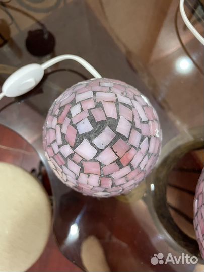 Прикроватный светильник яйцо турецкая мозаика