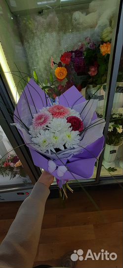 Живые цветы Букеты