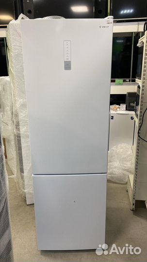 Холодильник с морозильником dexp B430BMA белый
