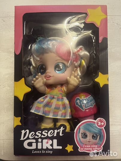 Кукла интерактивная Dessert girl, новая