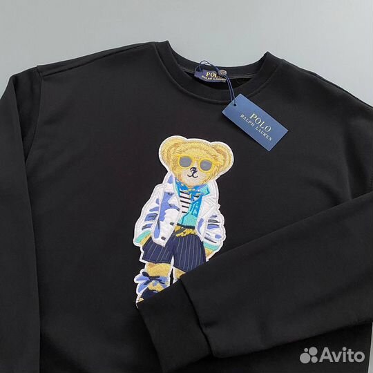 Свитшот polo ralph lauren с медведем