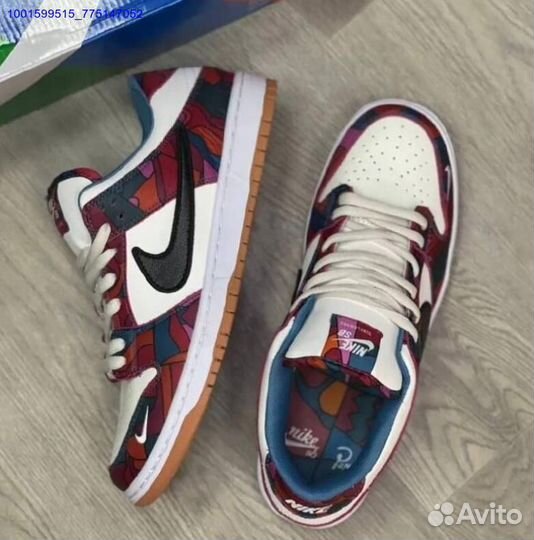 Кроссовки Nike SB Dunk Low Pro Parra Abstract Art