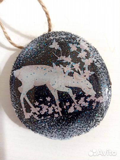 Елочные украшения ручной работы