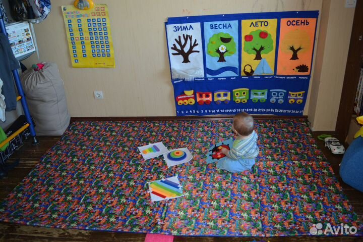 Детский коврик Теплый пол Коврик для массажа