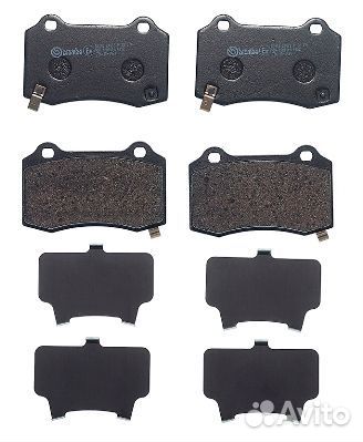 Колодки тормозные дисковые задние brembo P 30 074