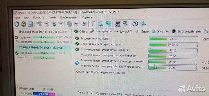 Жесткий диск 8TB SAS Toshiba Enterprise,Серверный