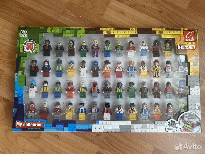 Минифигурки ausini 50 шт