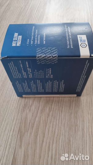 Процессор с куллером Celeron g3930