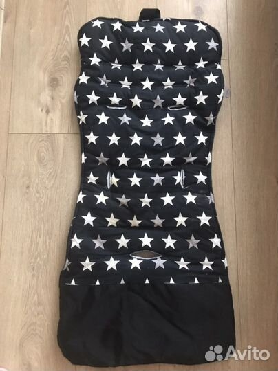 Накидка на ножки и матрасик в коляску