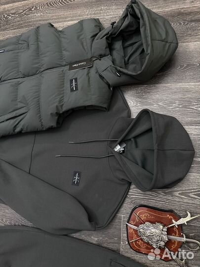 Спортивный костюм calvin klein мужской тройка