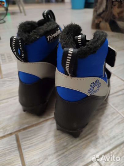 Ботинки для беговых лыж, размер 30