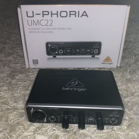 Звуковая карта behringer umc22