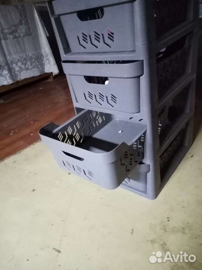 Пластиковый разборный ящик