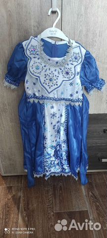 Костюм Снегурочки на девочку