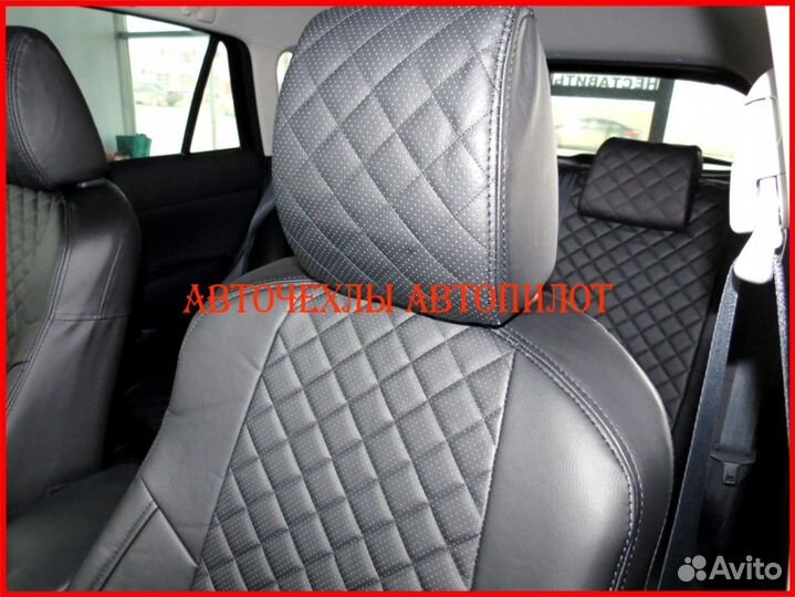 Чехлы Автопилот Mazda CX-5 1 из экокожи чёрные