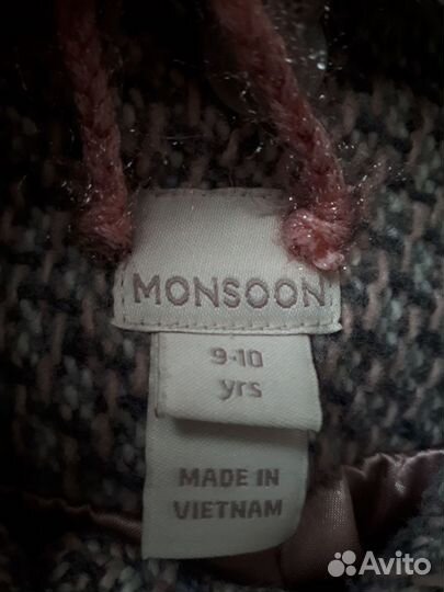 Пальто monsoon для девочки