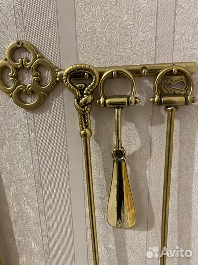 Рожки для обуви из латуни и шкатулки