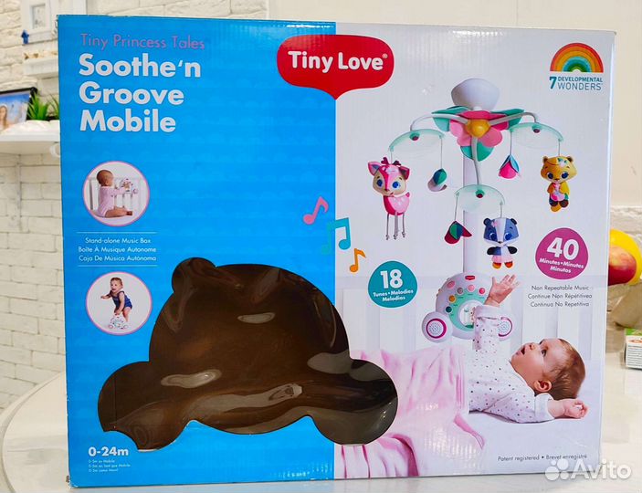 Музыкальная карусель на кроватку Tiny Love