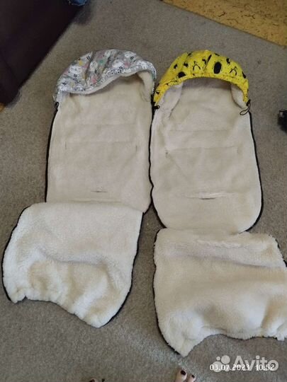 Конверт в коляску зимний