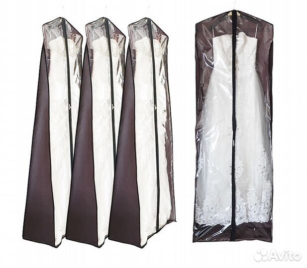 Чехол для свадебных и вечерних платьев