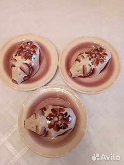 Формы для холодца (3 поросенка)