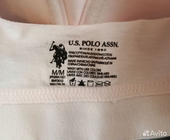 Бюстгальтер US Polo assn оригинал М упаковка