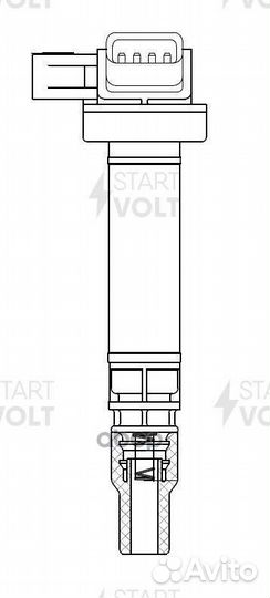 Катушка зажигания Toyota Corolla E120 /Celica T
