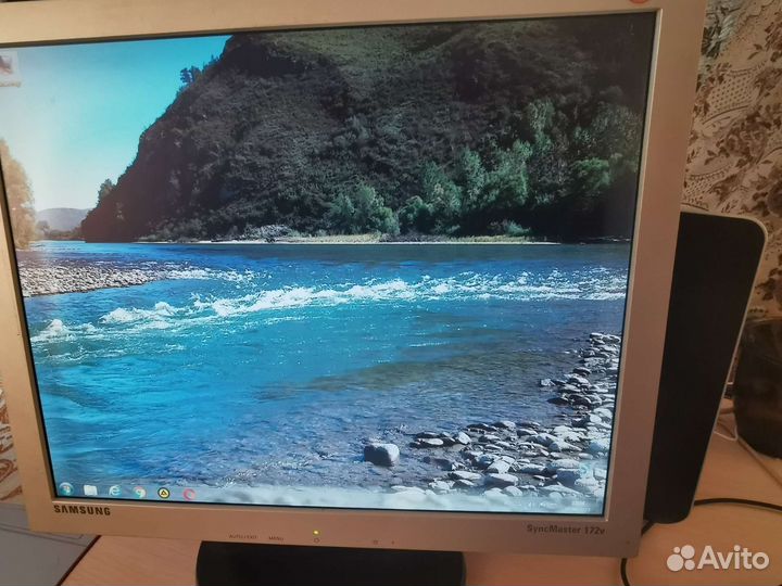 Монитор samsung syncmaster 172v +системный блок