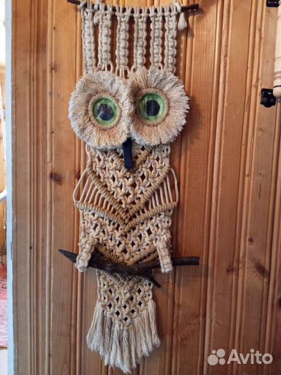 Макраме сова