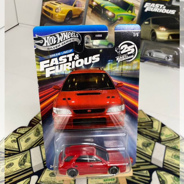 Hot Wheels Silver Series 1999 subaru impreza