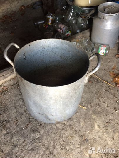 Кастрюля алюминиевая 30 литров