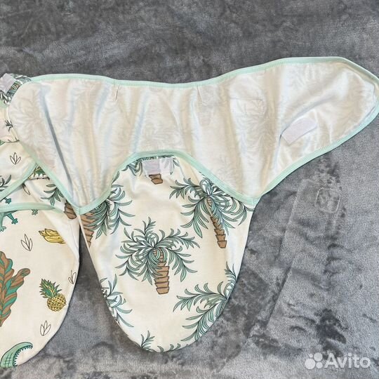 Пеленка кокон на липучках