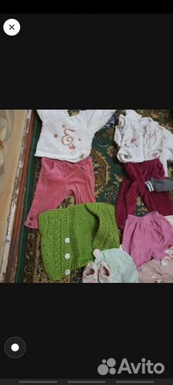 Детская одежда для девочек пакетом