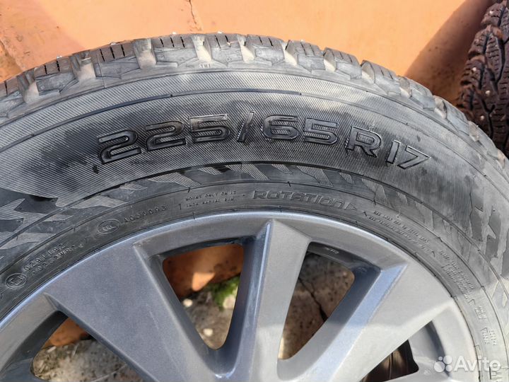 Колеса зимние Nokian на Mazda cx-5 225/65/r17