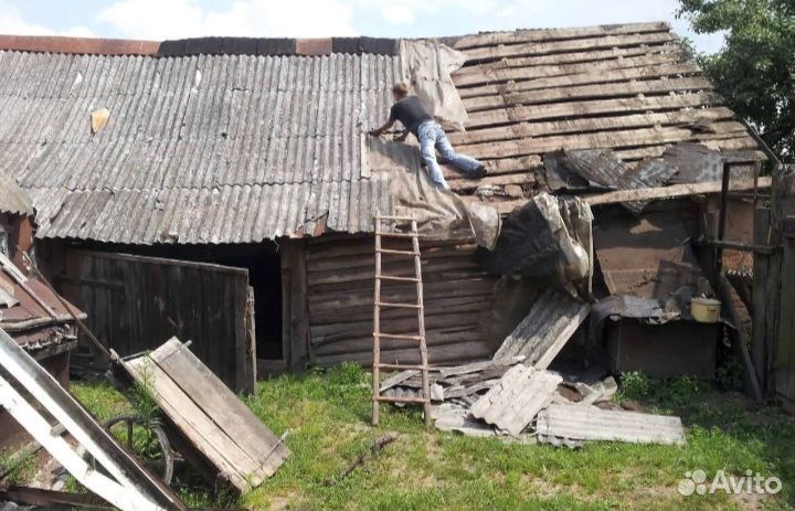 Снос Домов гаражей,Зданий,Садов под Ключ